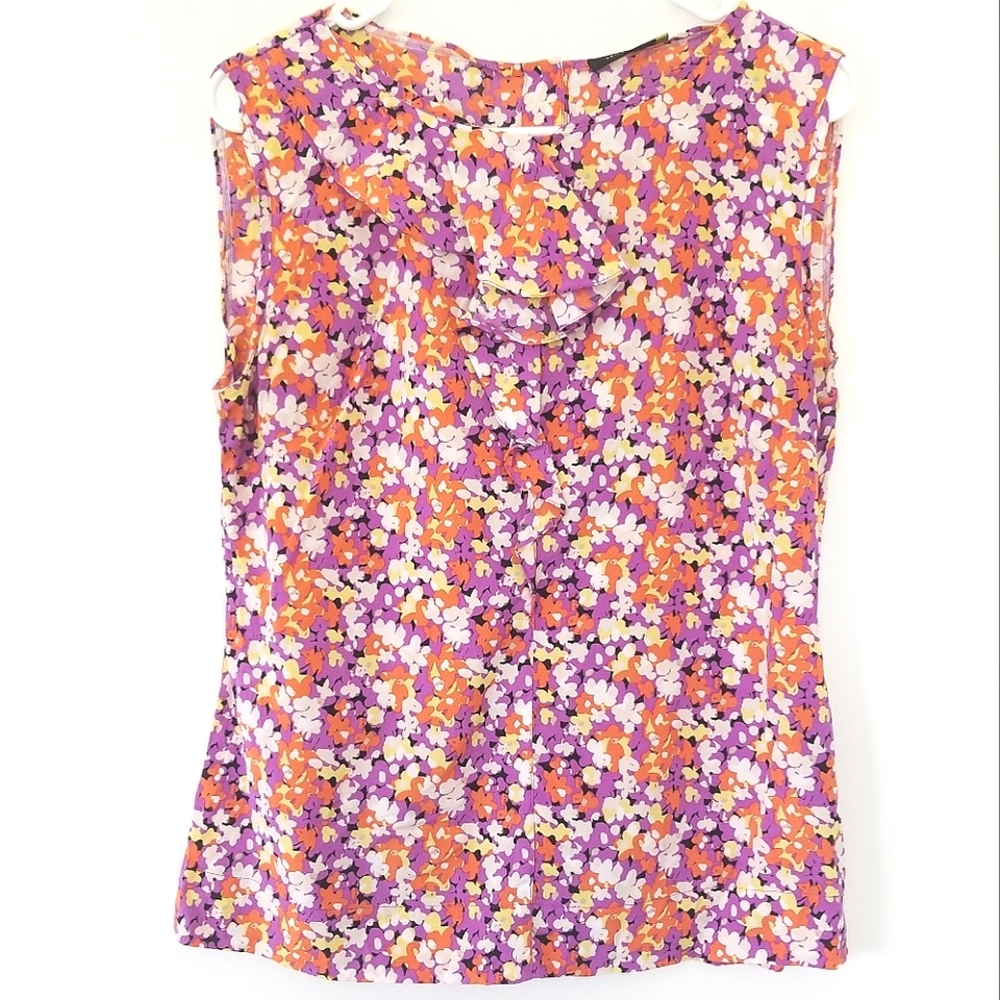 Leif'sDottir Anthropologie Silk blouse size 8 - Picture 1 of 6